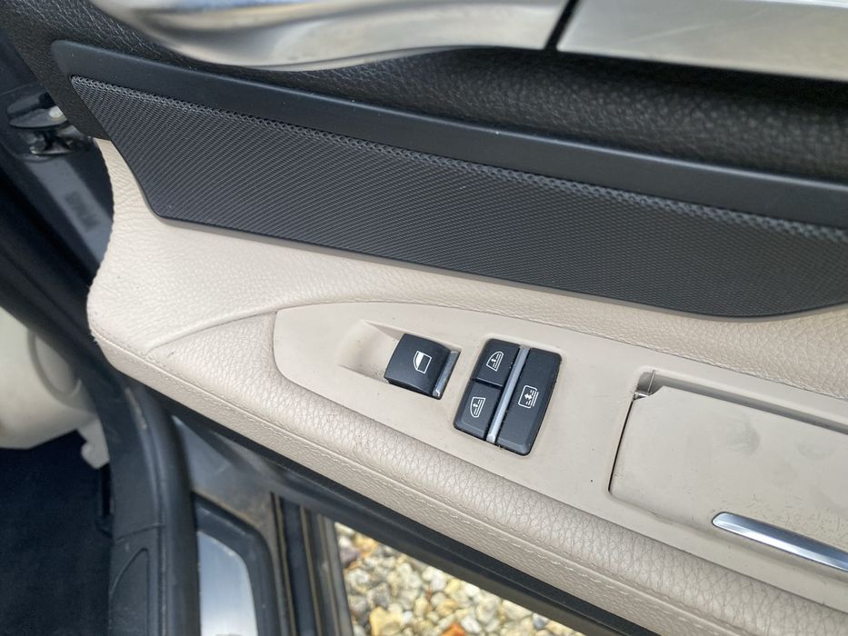 Interior piele crem bmw seria7 f01 scaune bancheta fete usi