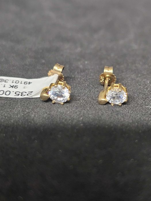 Cercei aur 9K 1.15gr (49101.3 AG11 Piata Nicolina) 2 ani garantie!