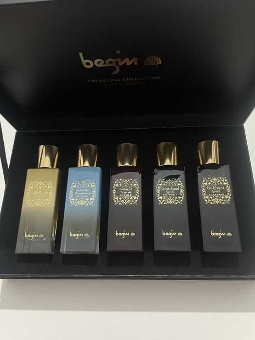 Набор нишевой парфюмерии Begim Treasures Collection (Made in France)
