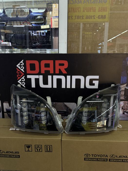 Prado 120 передние led фары