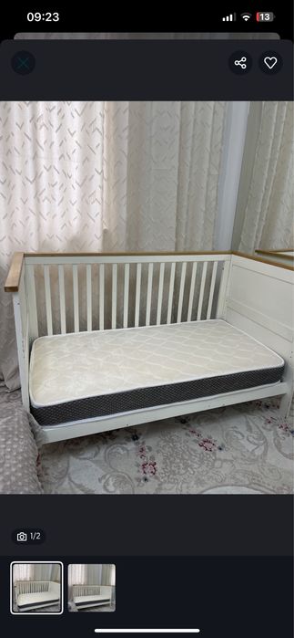 Продам кроватку трансформер