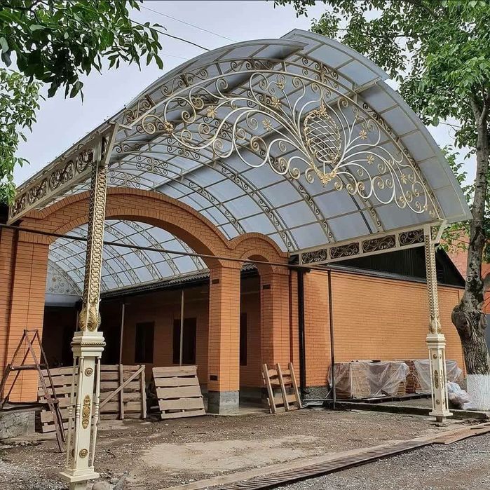 Ворота. Навесы. Козырек. Перила