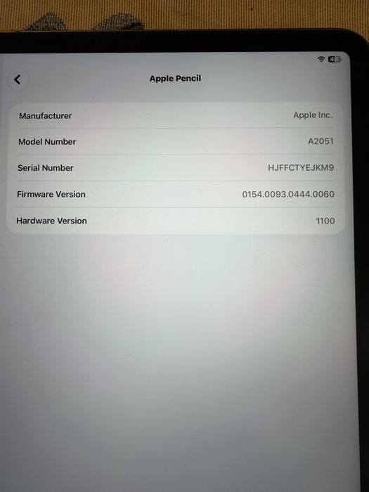 iPad Pro 12.9" (generatia 4) 256 GB Cellular + Apple Pencil 2