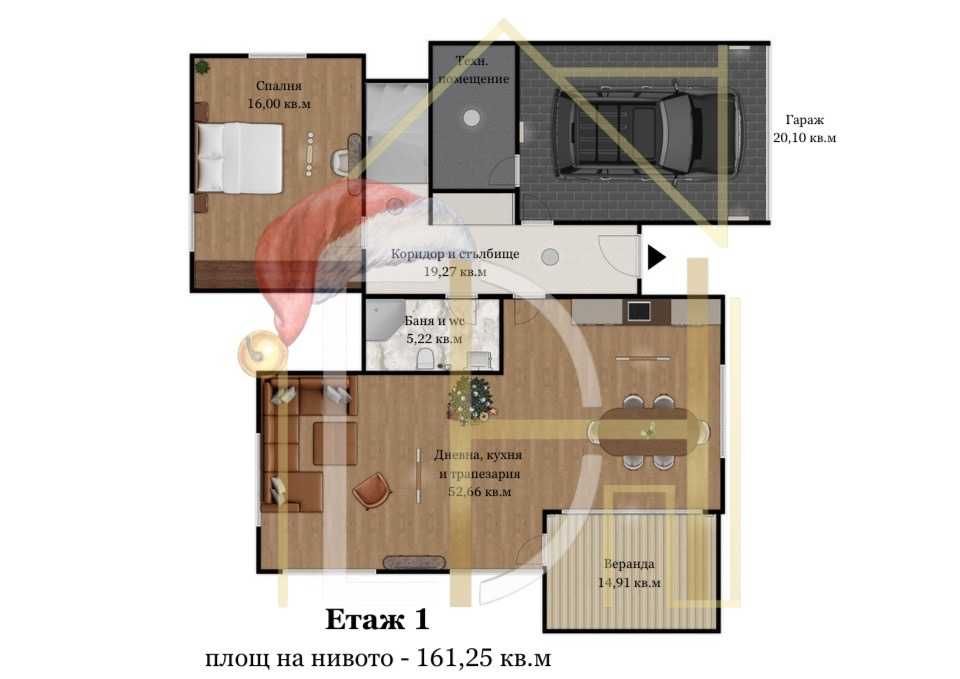 Продава се Къща в с. Радиново, Област Пловдив - 275 кв.м за 842 €/кв.м - Снимка #3