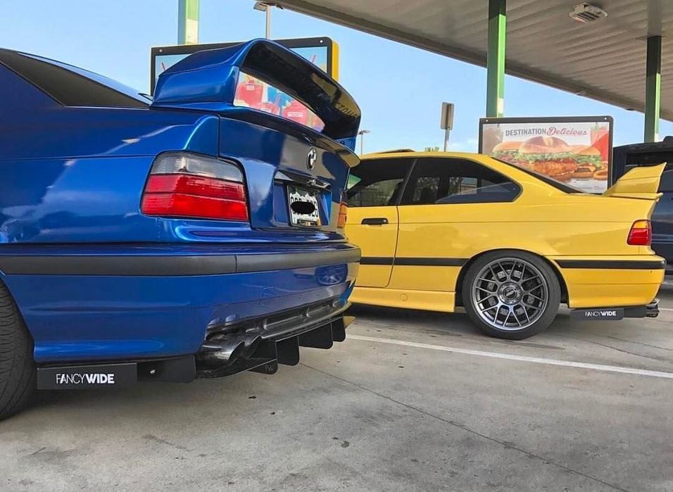 Fancywide BMW. Задний Диффузор на БМВ.