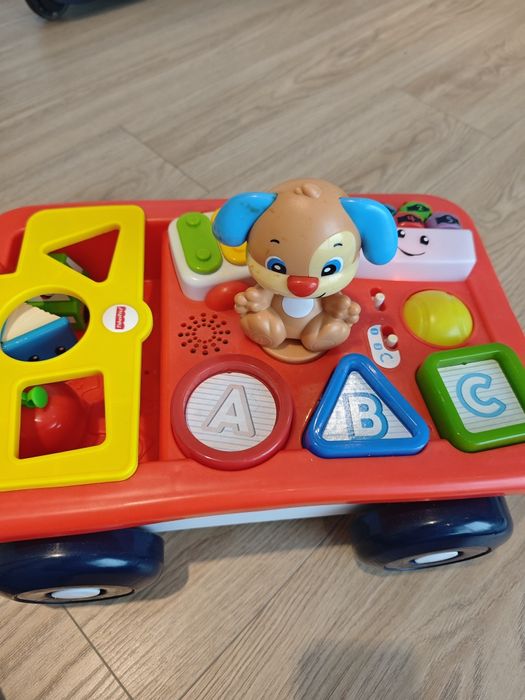 Fisher price learn and play learning wagon Hungarian English magyar an
