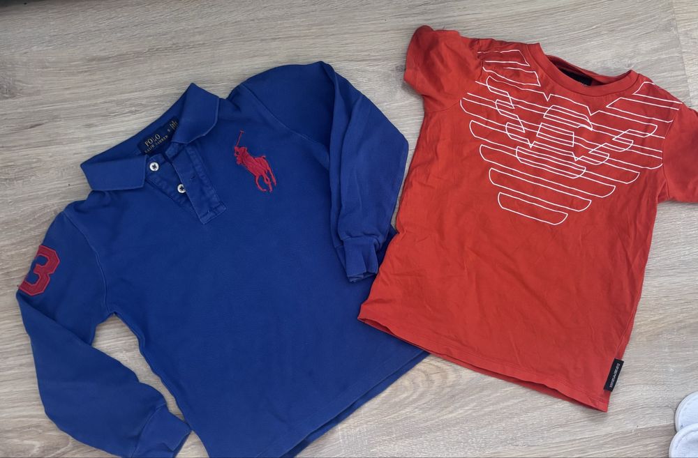 Armani и Ralph Lauren блузи