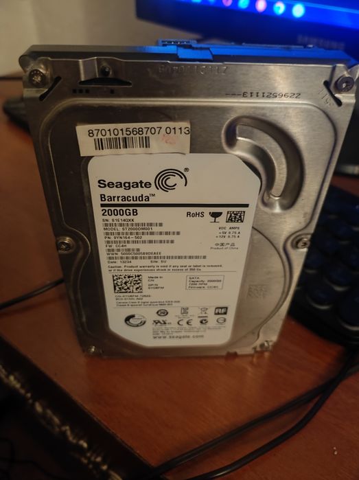 Жёсткий диск на 2тб