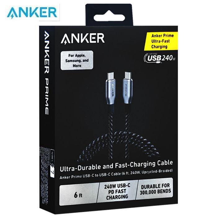 Anker Prime 240W ultra fast charger