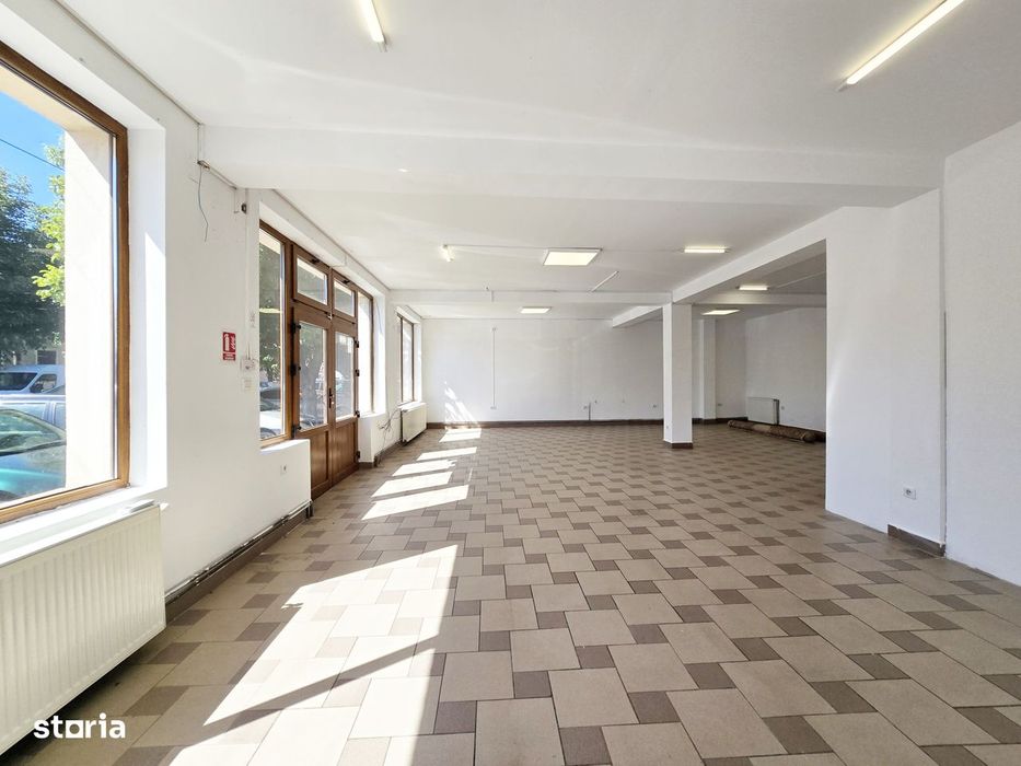 Spatiu comercial de inchiriat cu vitrina si parcare – Str. Ioan Ratiu