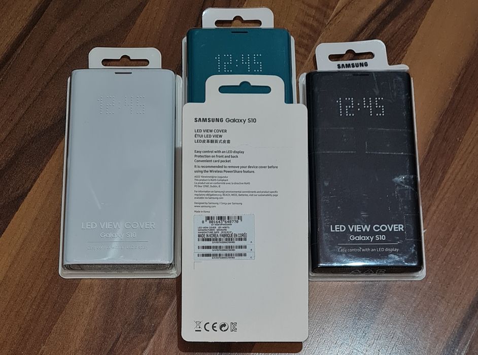 Husa flip smart activa originala Samsung Led View Cover S10 G973