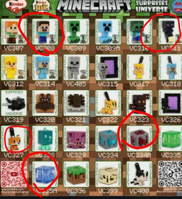 Киндер Джой Майнкрафт kinder joy Minecraft