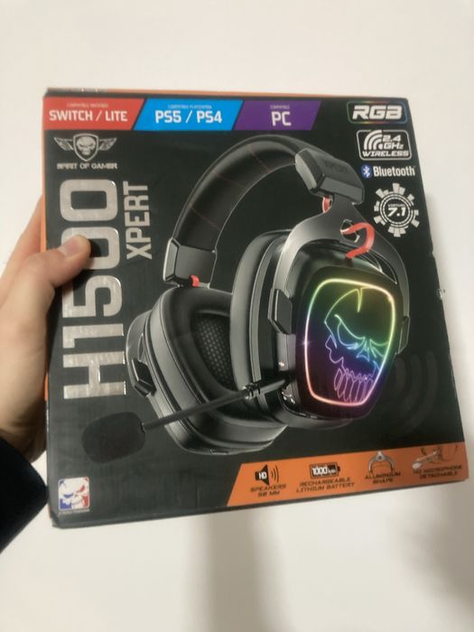 Casti gaming spirit of gamers