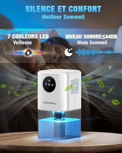 Homtronics влагоуловител 1700ml с таймер тих
