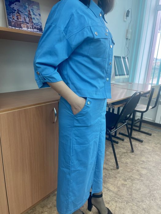 Двойка юбка пиджак