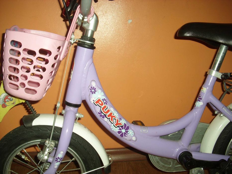 PUKY 12" лек АЛУМИНИЕВ Немски детски велосипед,колело с помощни.Промо.