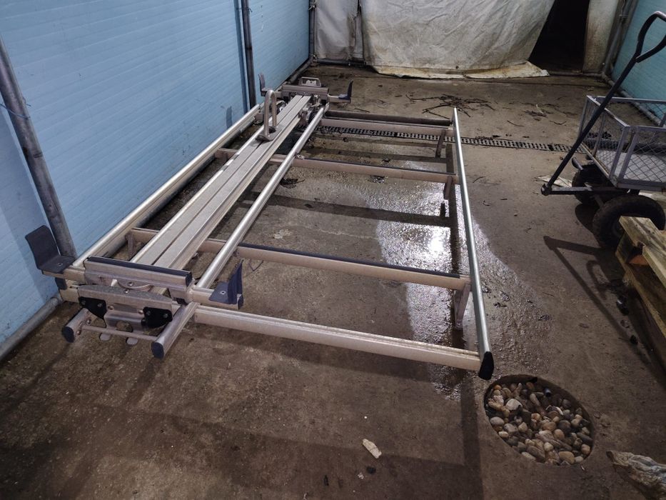 Rafturi și portbagaj cu suport scara pt autoutilitara atelier mobi