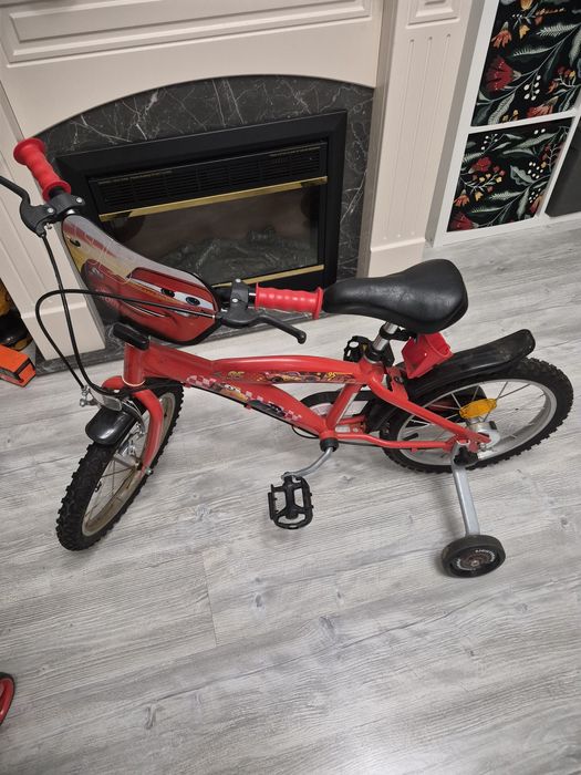 Bicicleta fulger mqueen pentru copii