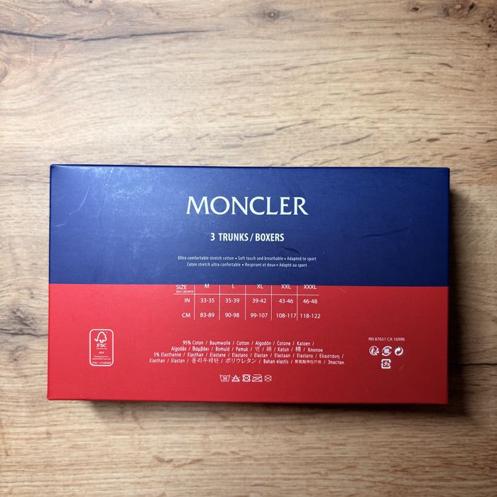 ПОСЛЕДНИ БРОЙКИ Moncler Мъжки Боксерки Мъжко Бельо