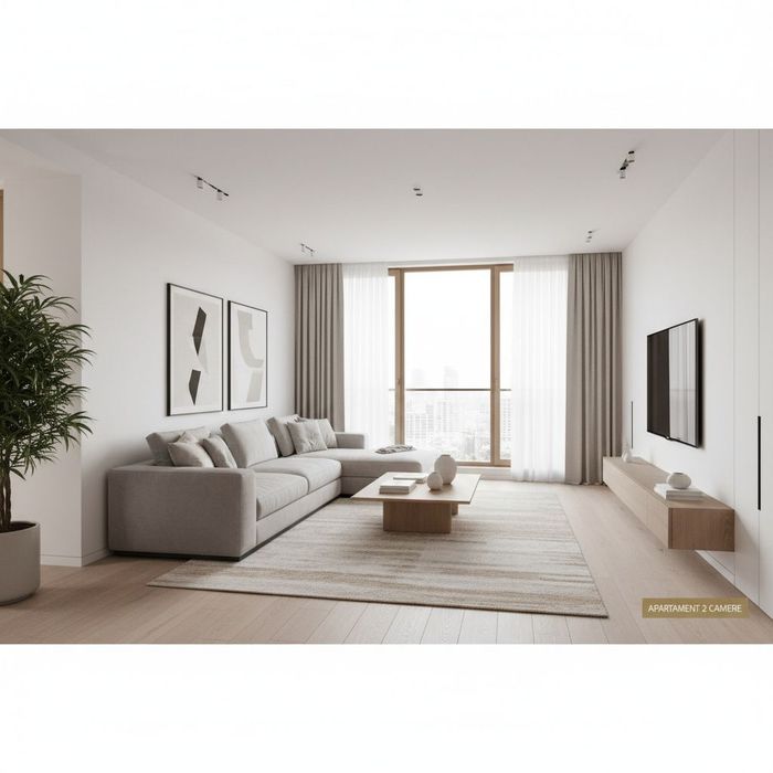 Apartament cu 2 camere Militari Residence - finalizare martie 2027