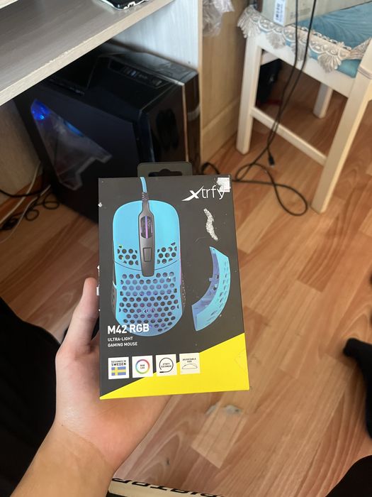 Мышка xtrfy m42 rgb