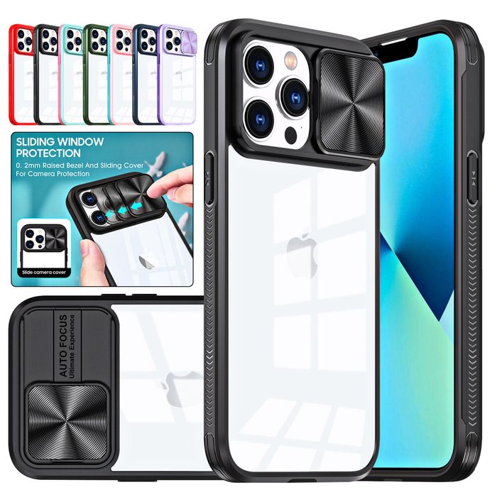 Husa Premium transparenta cu protectie metalica pt. iPhone 15 / 15 Pro