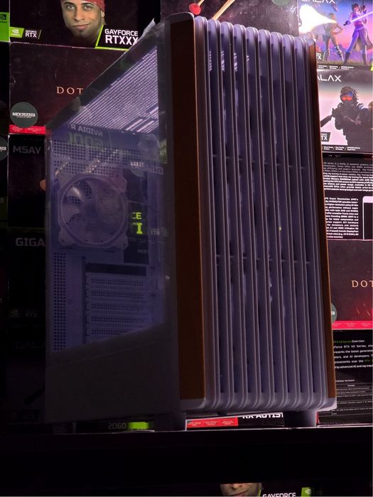 Корпус деревяным стиле