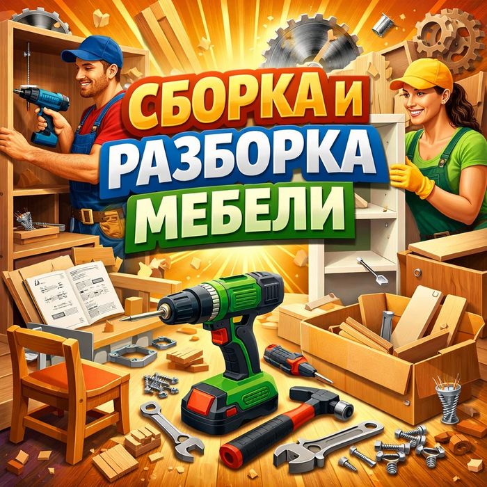 Разборка и Сборка Мебели