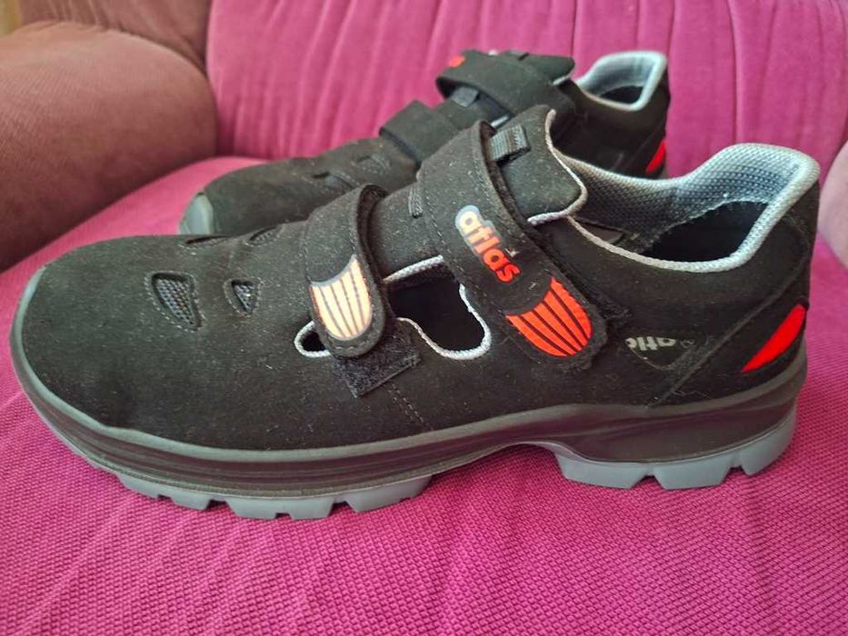Pantofi de vara ATLAS SL 36 Red S1 ESD gen UVEX marimea 44