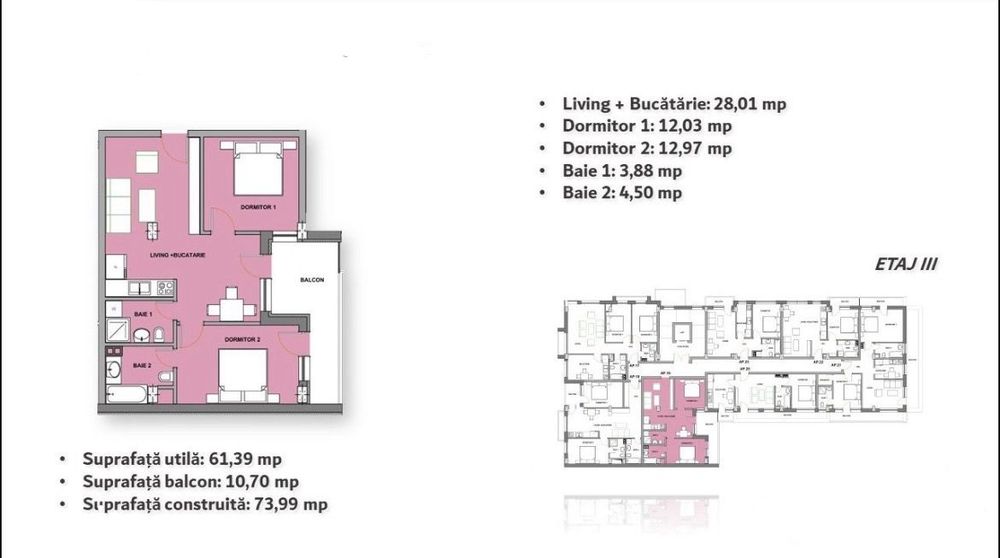 Apartament 3 cam Cantemir bloc NOU calitate PREMIUM cu CF individual