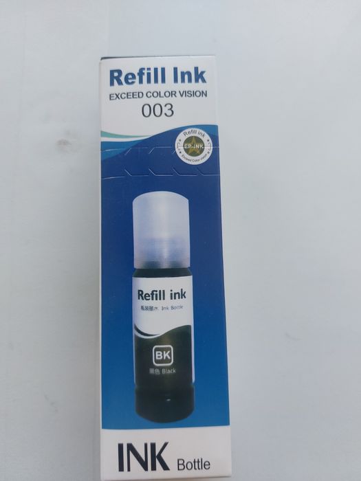 Продаю  чернила для принтера Epson Refill Exceed Color Vision 003black