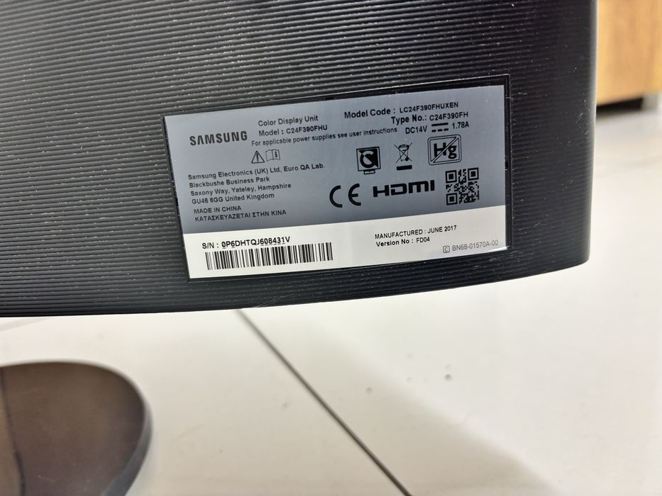 Monitor samsung 24 inch