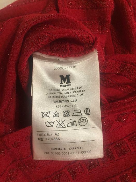 Червен топ Missoni