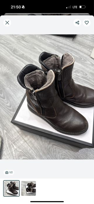 Осеняя обувь теплая