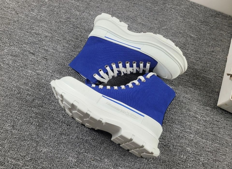 Alexander Mcqueen high albastru