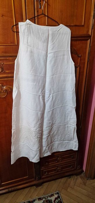 Rochie dama bumbac alba