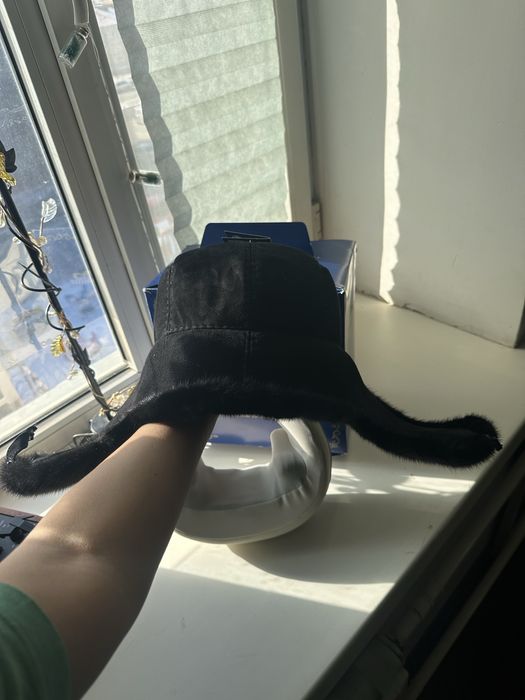 Норковая шапка ушанка