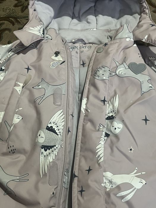 зимний комбинезон CROCKID для девочки 80-86