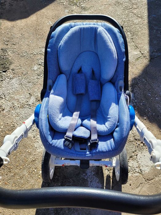 Бебешка Количка 3 в 1 Адамекс Лучано