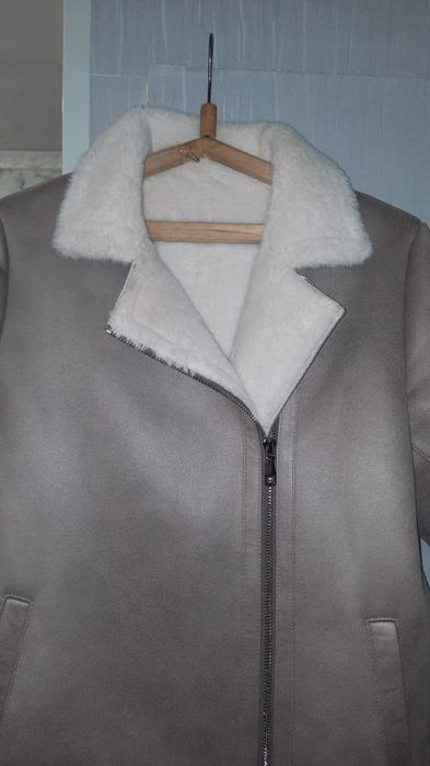 Одежда, дубленка облегченая