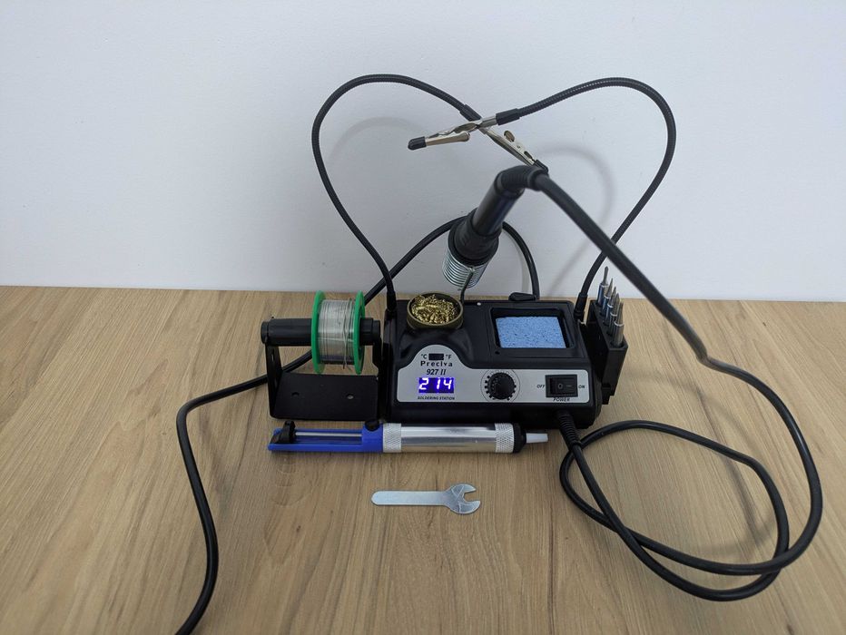Kit stație de lipit cu temperatură ajustabilă 60W