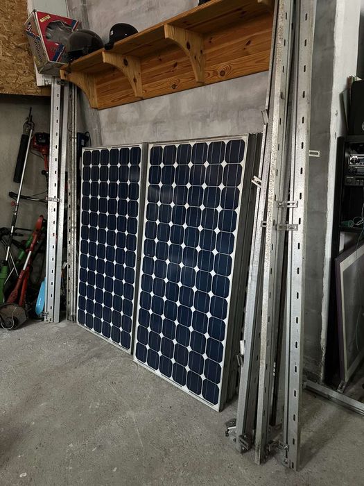 Фотоволтаични панели със стойки