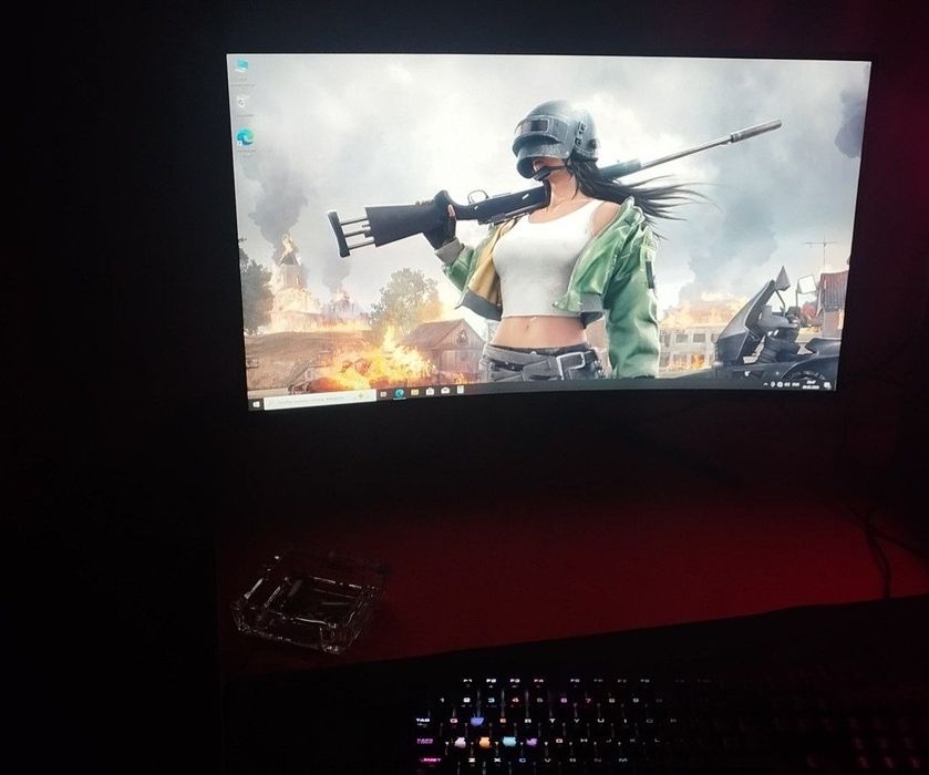 Full Komplekt RX 580 Saphire  Manitor RedMi 27 IPS Full Hd