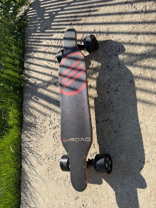 E road electric longboard skateboard 35 km/h