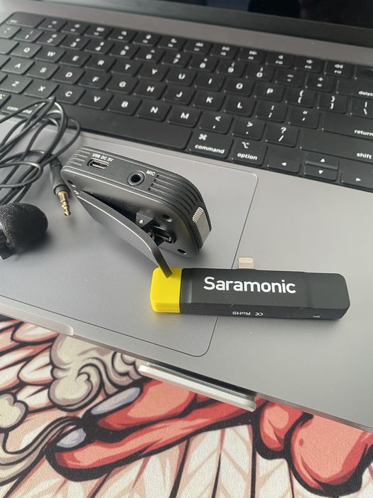Микрофон для iphone. saromonic