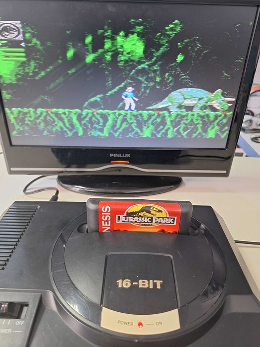 Jurassic Park video game Sega Genesis