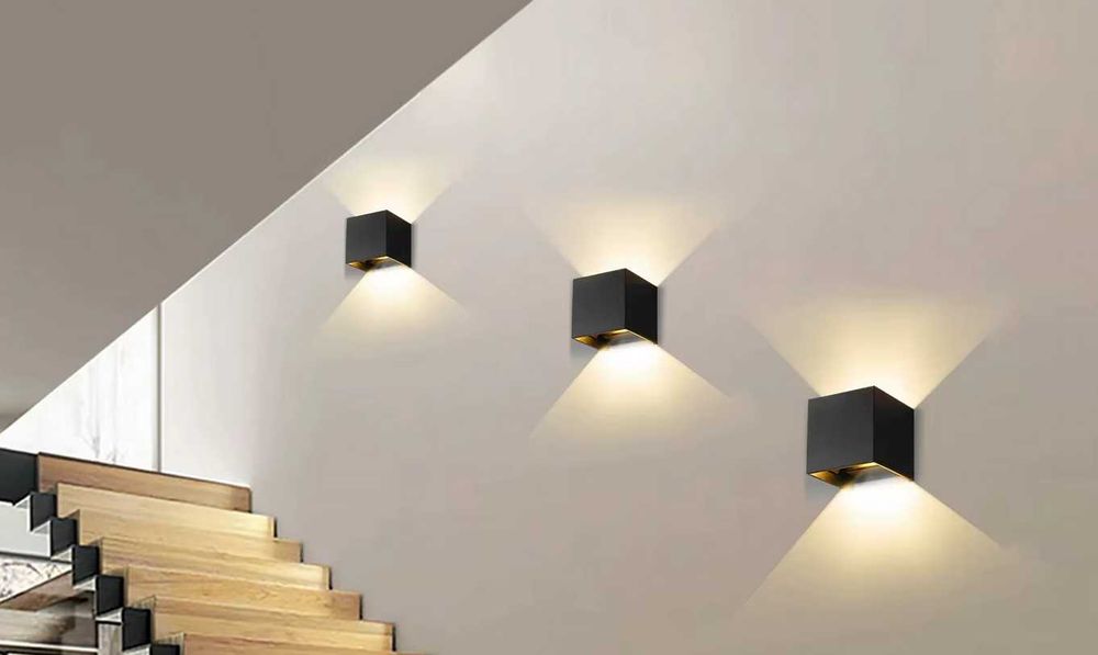 Aplica led fatada Exterior / Interior cu reglare unghi lumina 12W IP65