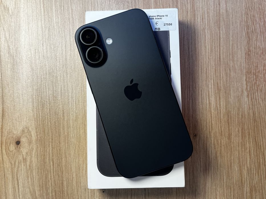 iPhone 16 128GB Перфектен 100% Бат. Гаранция