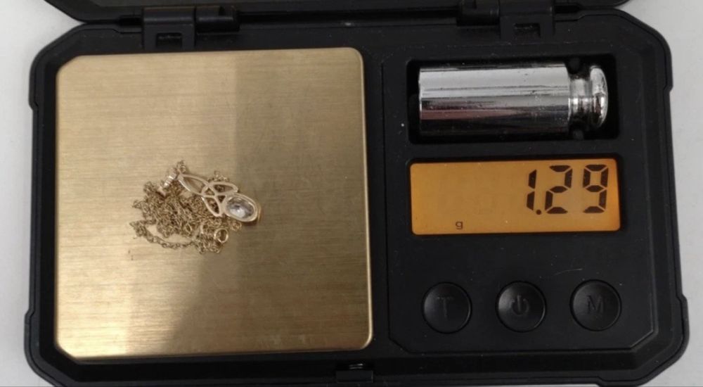 Златно колие 9.2к