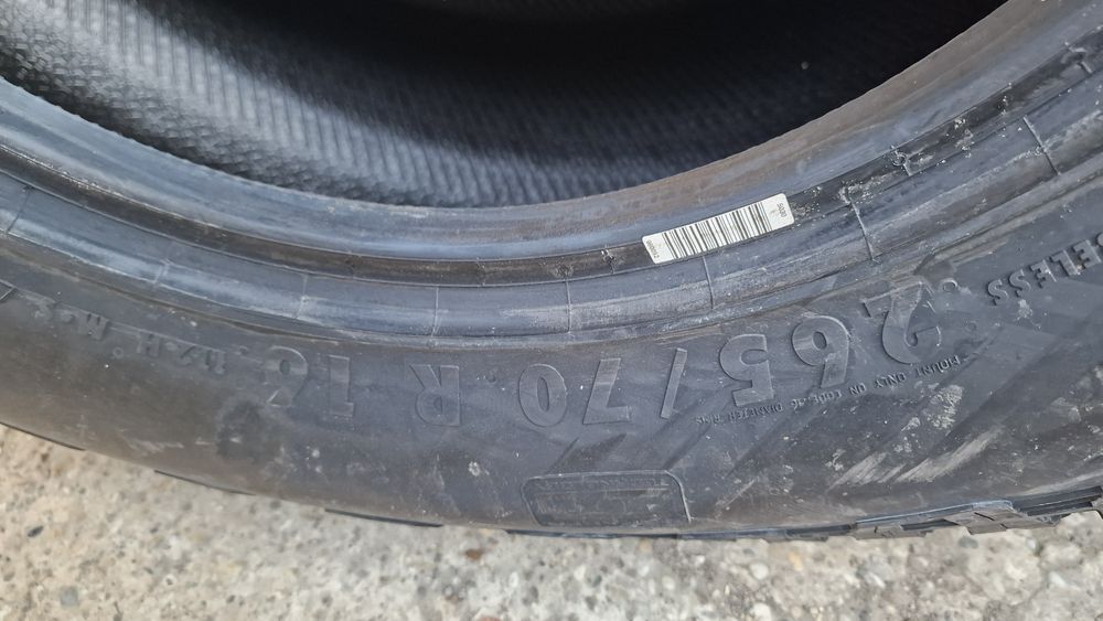 Anvelope 265/70R16 marca General, All Terrain, noi